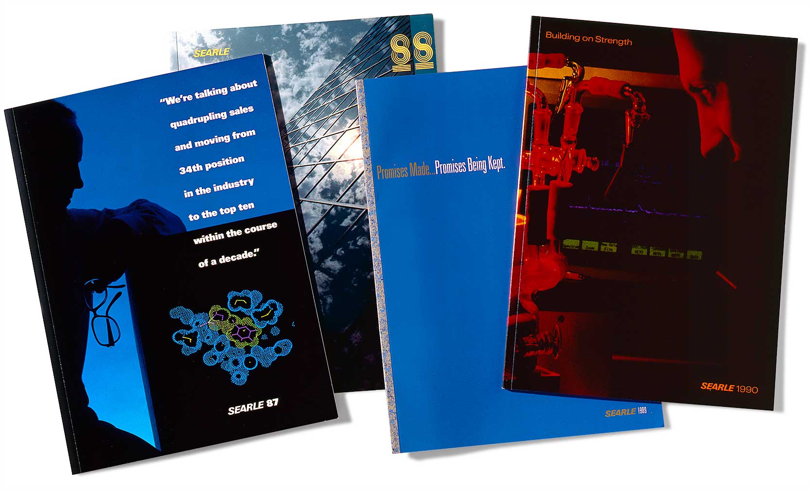 searle_annual-reports-3.jpg Art Direction by: Bart Crosby, Crosby Associates